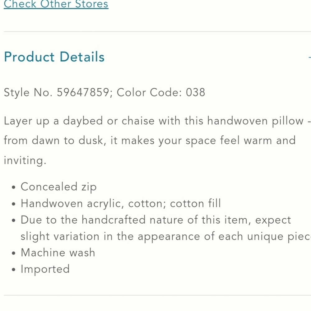 Anthropologie Clover Pillow - green - Picture 5 of 11